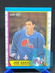 1989-90 O-Pee-Chee Joe Sakic #113 Rookie RC Quebec Nordiques